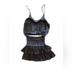 Beautiful set silk satin